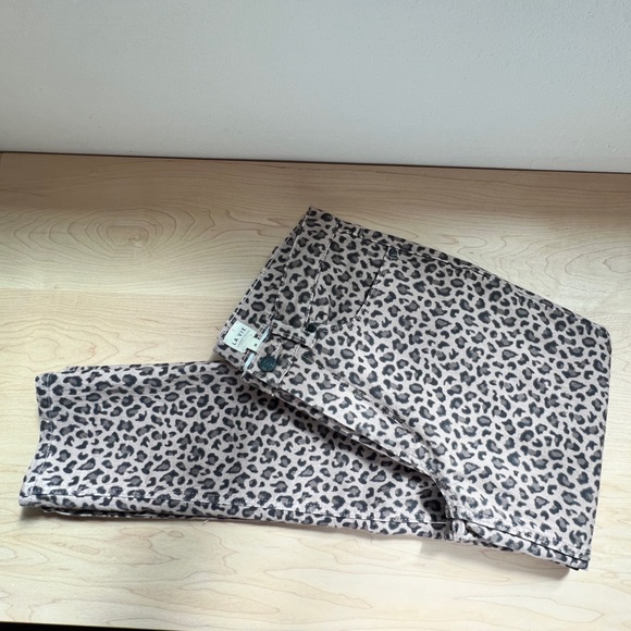 Leopard slim jeans - Picture 1 of 6